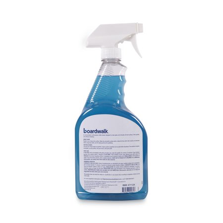 Boardwalk Liquid Glass Cleaner, Unscented, Trigger Spray Bottle, 12 PK 585600-12ESSN